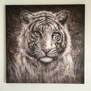White Tiger Portrait
